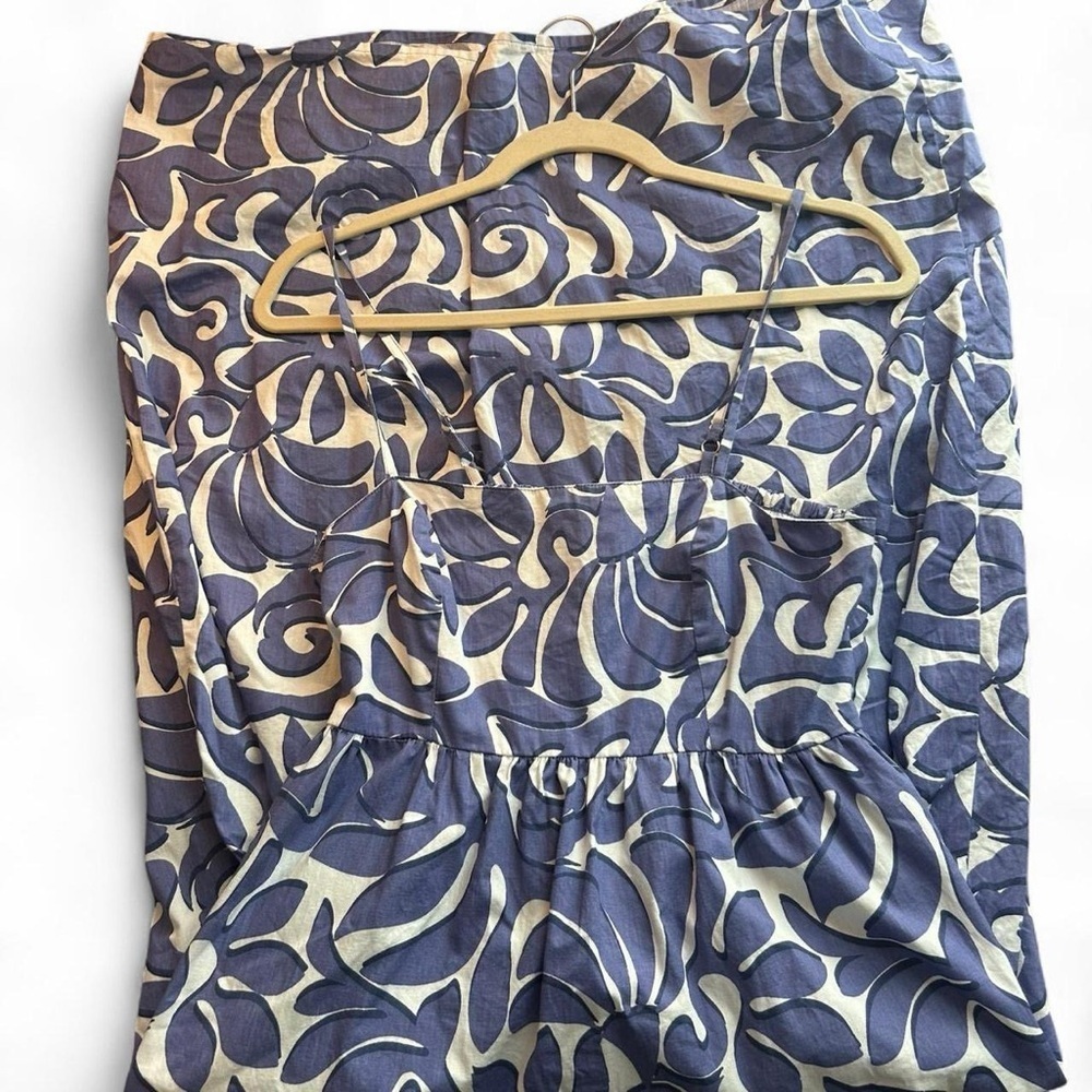 Jessica Simpson Boho Periwinkle Purple Maxi Dress Adjustable Straps Size Small - Picture 7 of 8